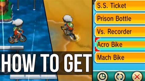 how to get a bike in alpha sapphire|How To Obtain Both the Acro Bike and Mach Bike .